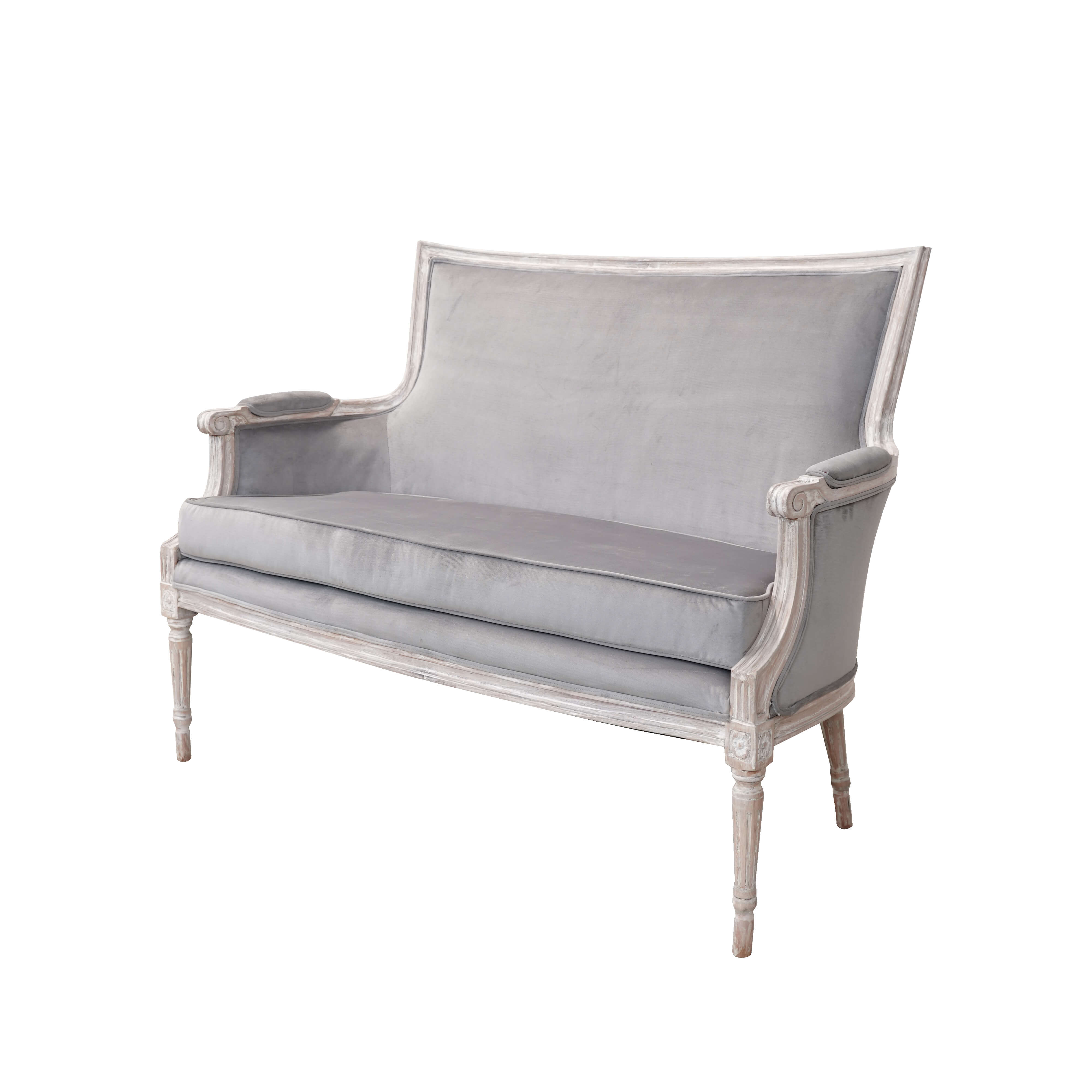 Love seat gris 1.60 ancho