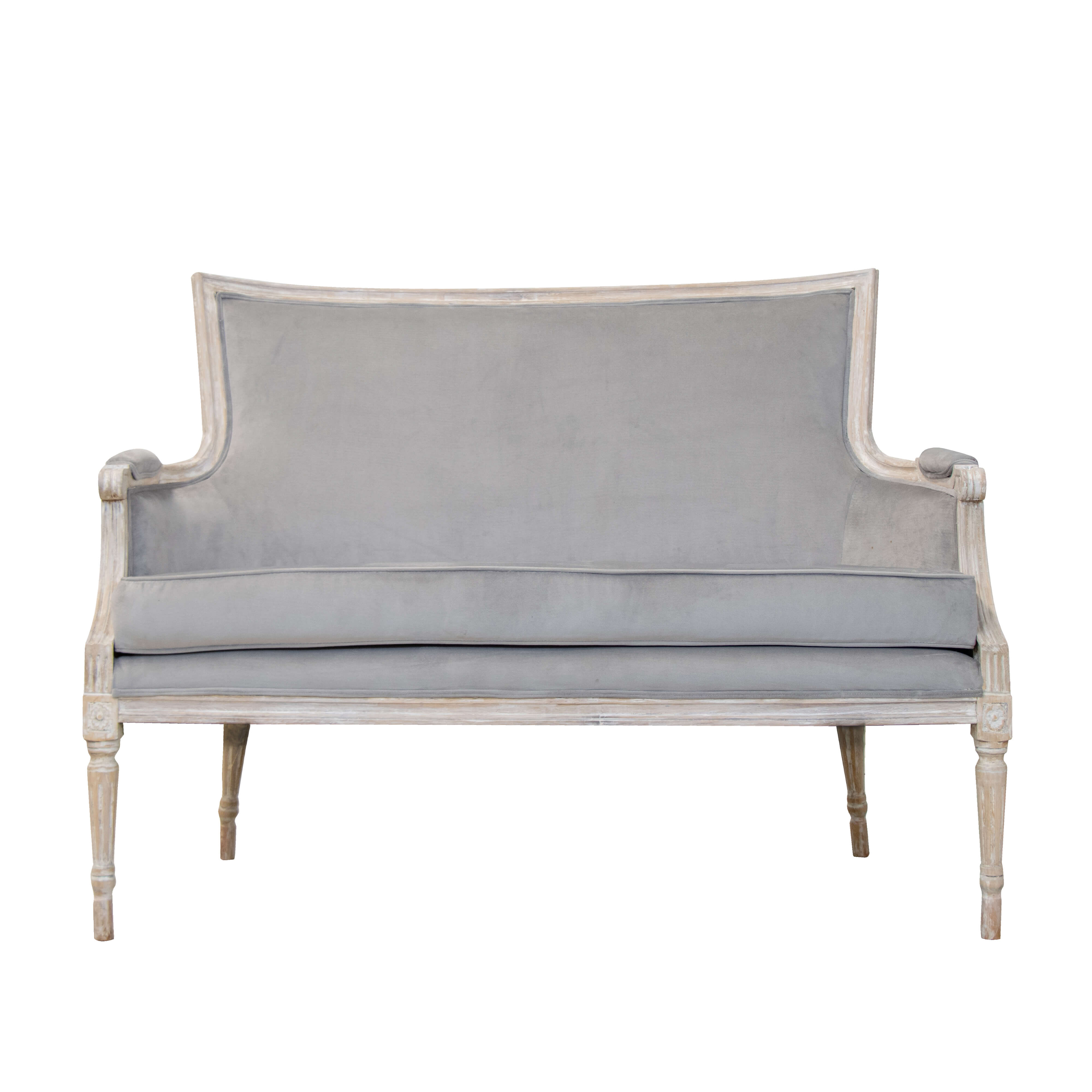 Love seat gris 1.60 ancho